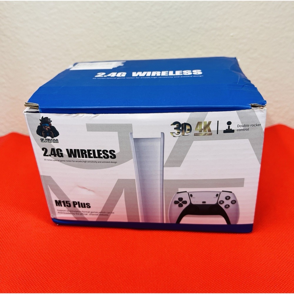 SJGAM M15 Plus 2.4GHz Wireless Controller White Double‎ Rocker Control - Picture 2 of 6